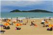 Panor&#226;mica praia do Campeche - Florianopolis - Brasil